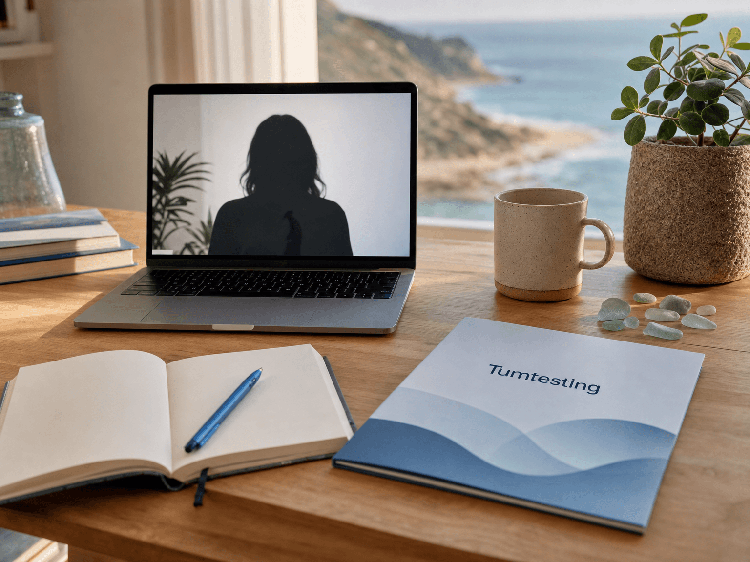 Tumtesting Guided at-home testing kit and service materials